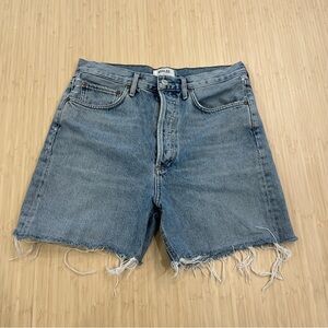 AGOLDE long Jean shorts 5” 27 size